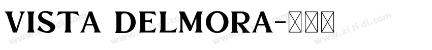 Vista Delmora字体转换